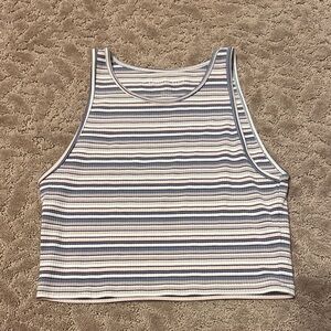 Striped Crop Top